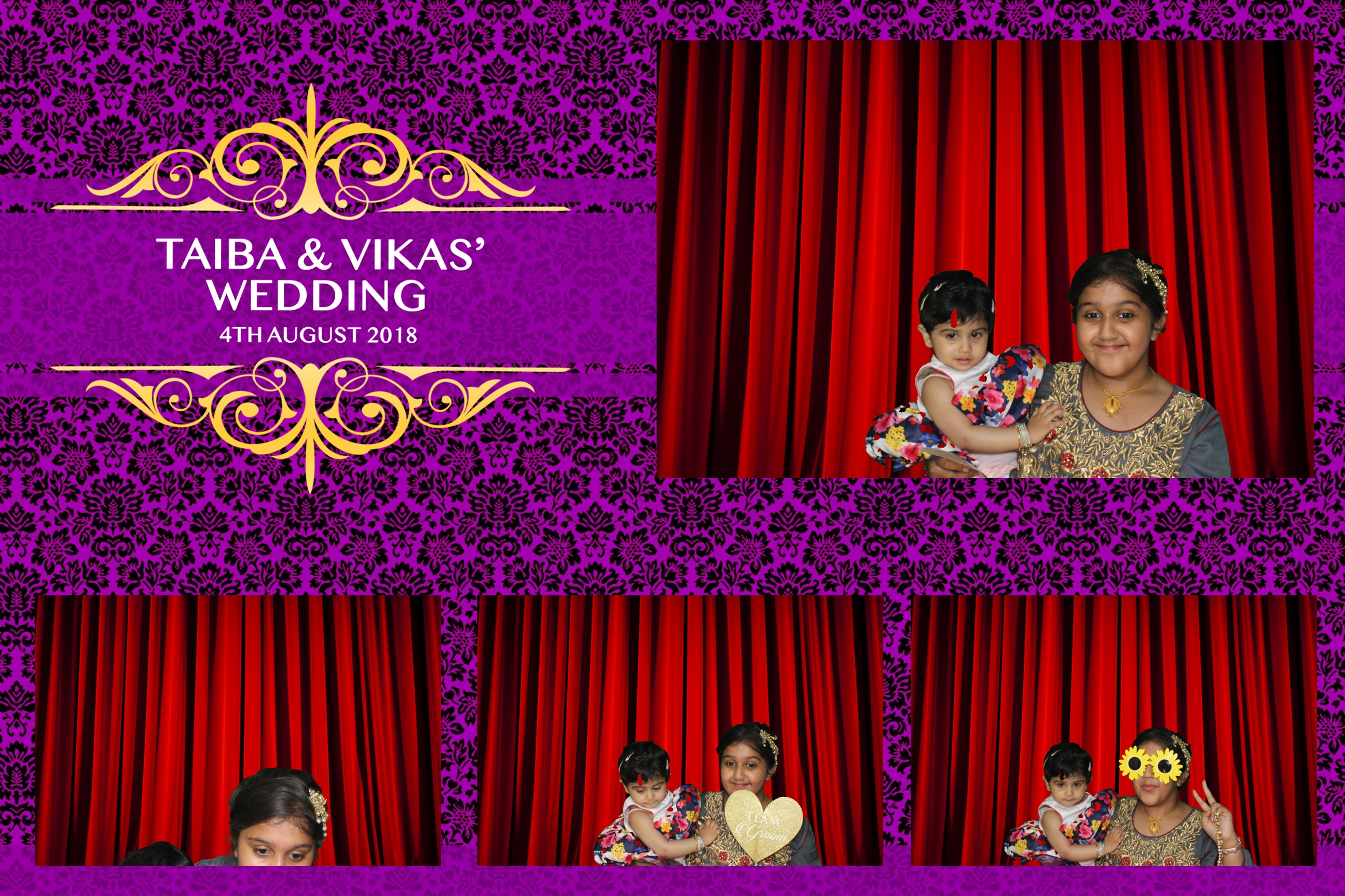 Taiba & Vikas | View more photos from the event at images.mobile-photo-booth.com/u/MobilePhotoBoothUK/Taiba-Vikas